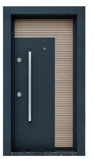 5027 ANTRASİT / KREM